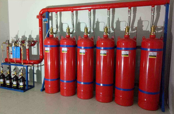 150L管网七氟丙烷灭火系统